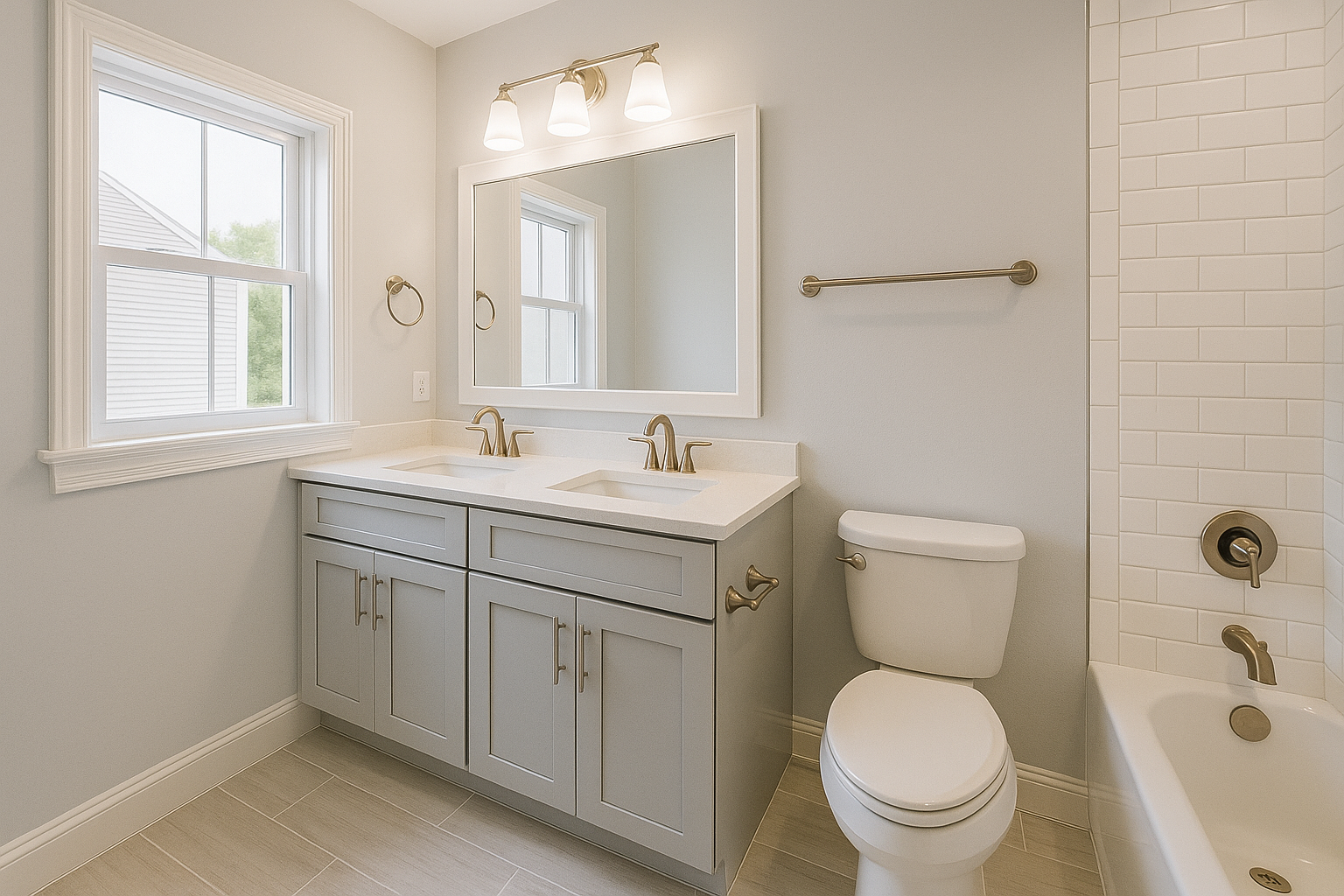 Protecting floors, precise trim work