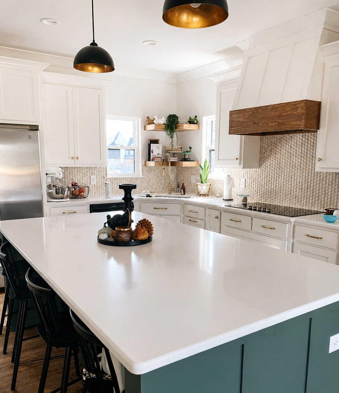 Modern renovation detail