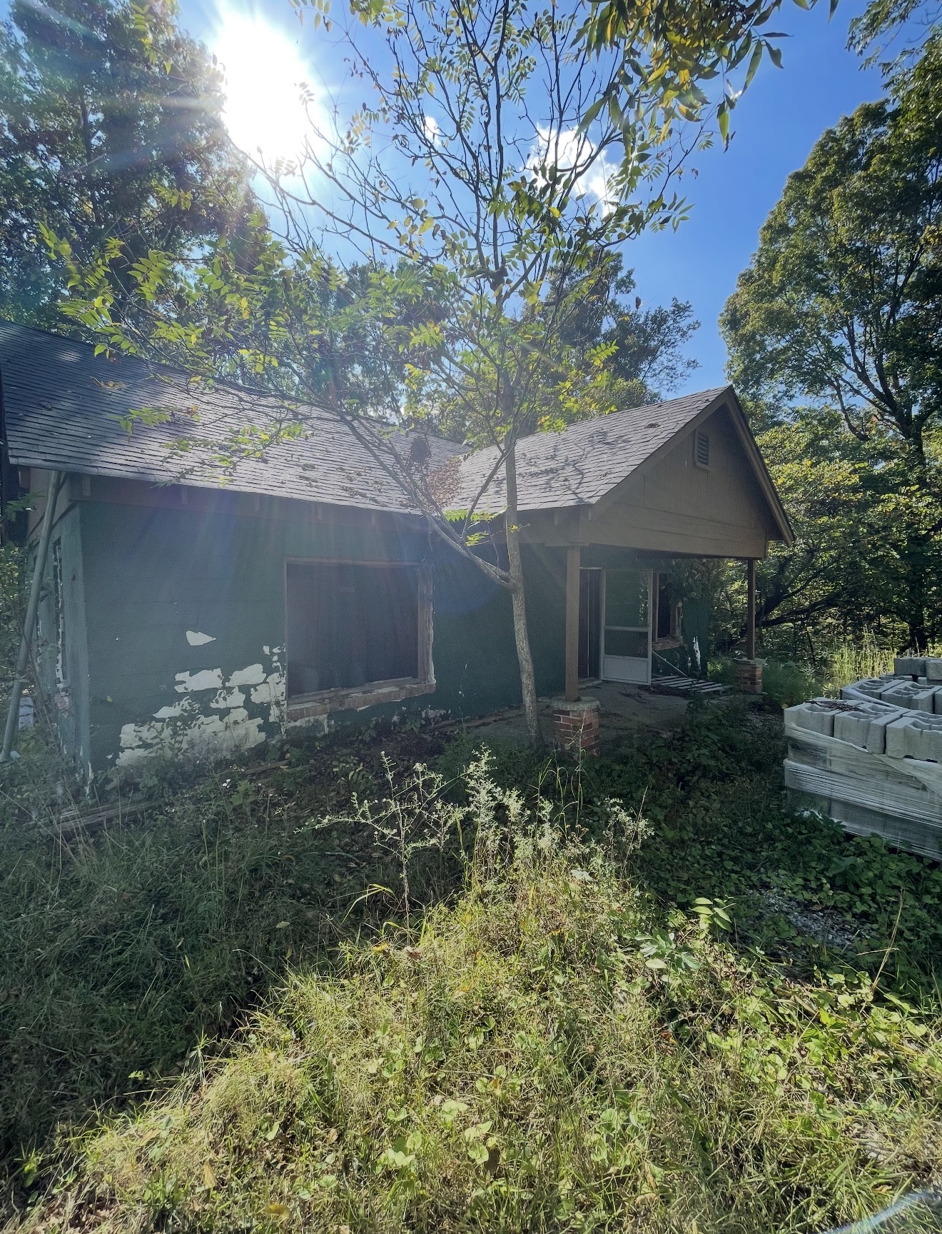 Exterior before example